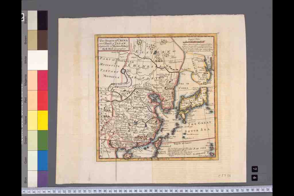西洋古版日本地図一覧 - 1700年代