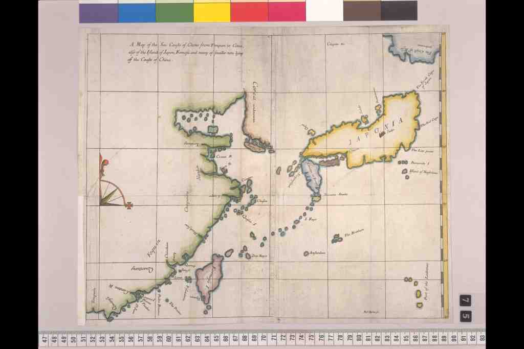 西洋古版日本地図一覧 - 1700年代