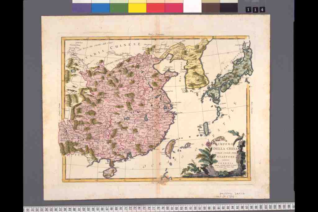 西洋古版日本地図一覧 - 1700年代