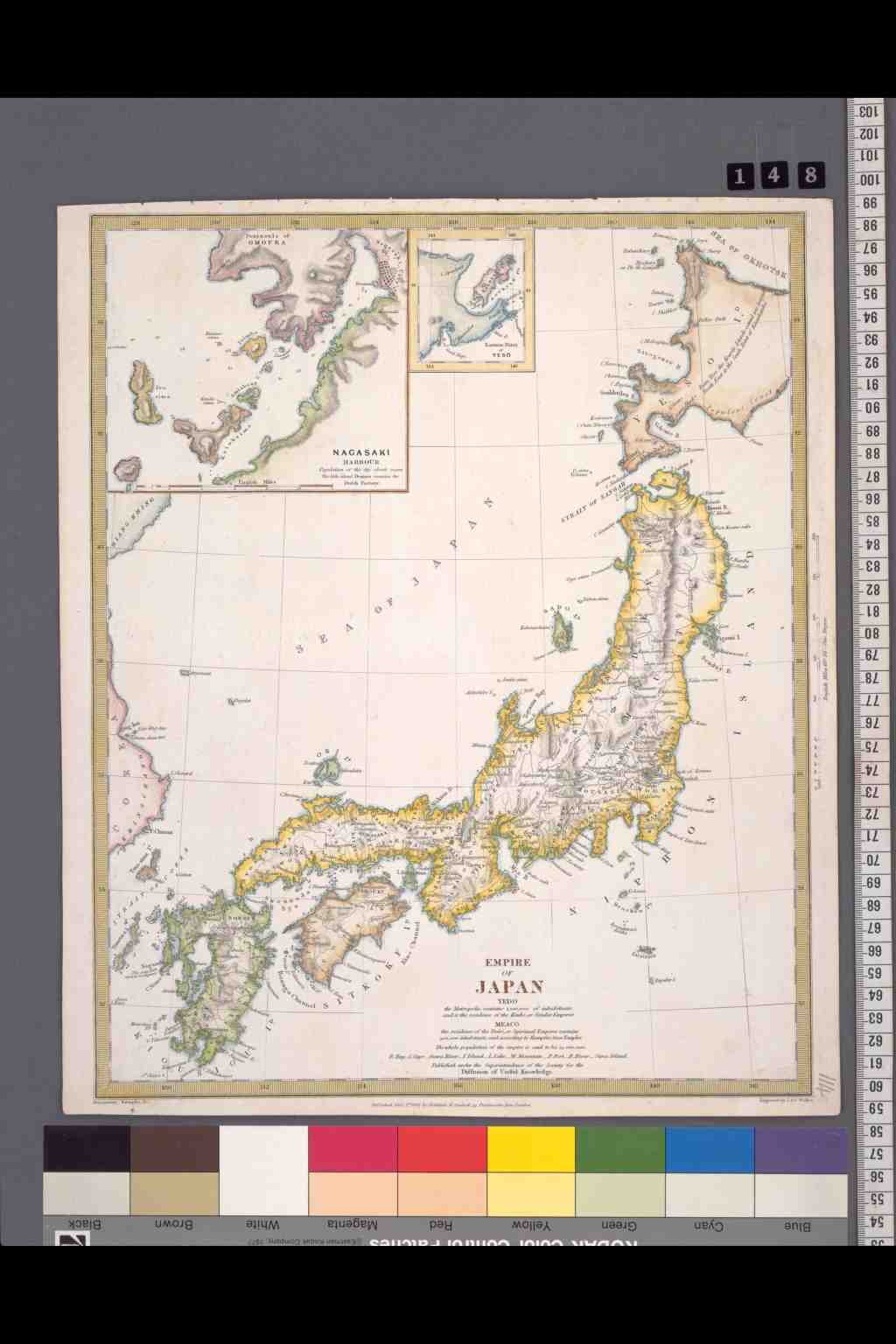 西洋古版日本地図一覧 - 1800年代