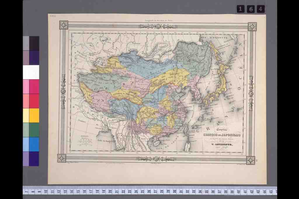 西洋古版日本地図一覧 - カラー