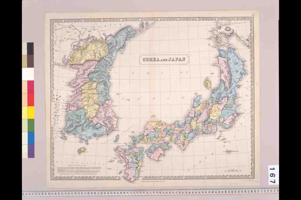 西洋古版日本地図一覧 - 1800年代