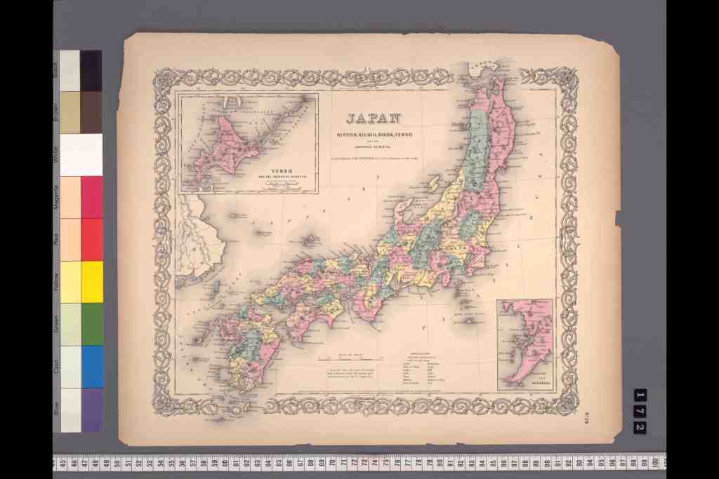 収集品 稀少 古地図 1776年 サンティニ 「日本図 Du Japon」大判