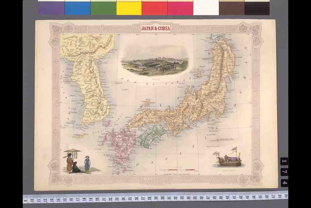 お値下げ 収集品 1697年 J.Senex アジア大陸図 稀少 西洋 古地図 72 