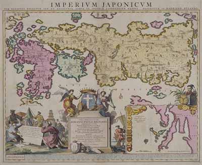 西洋古版日本地図一覧