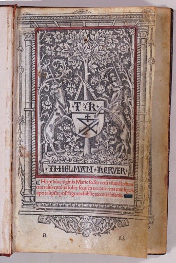 『時祷書』 1508年